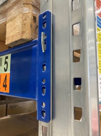 BITO Palettenregal PL PRO | Höhe 4.500 mm | 840 Stellplätze