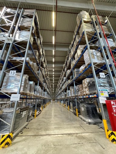 BITO Palettenregal PL PRO | Höhe 4.500 mm | 840 Stellplätze