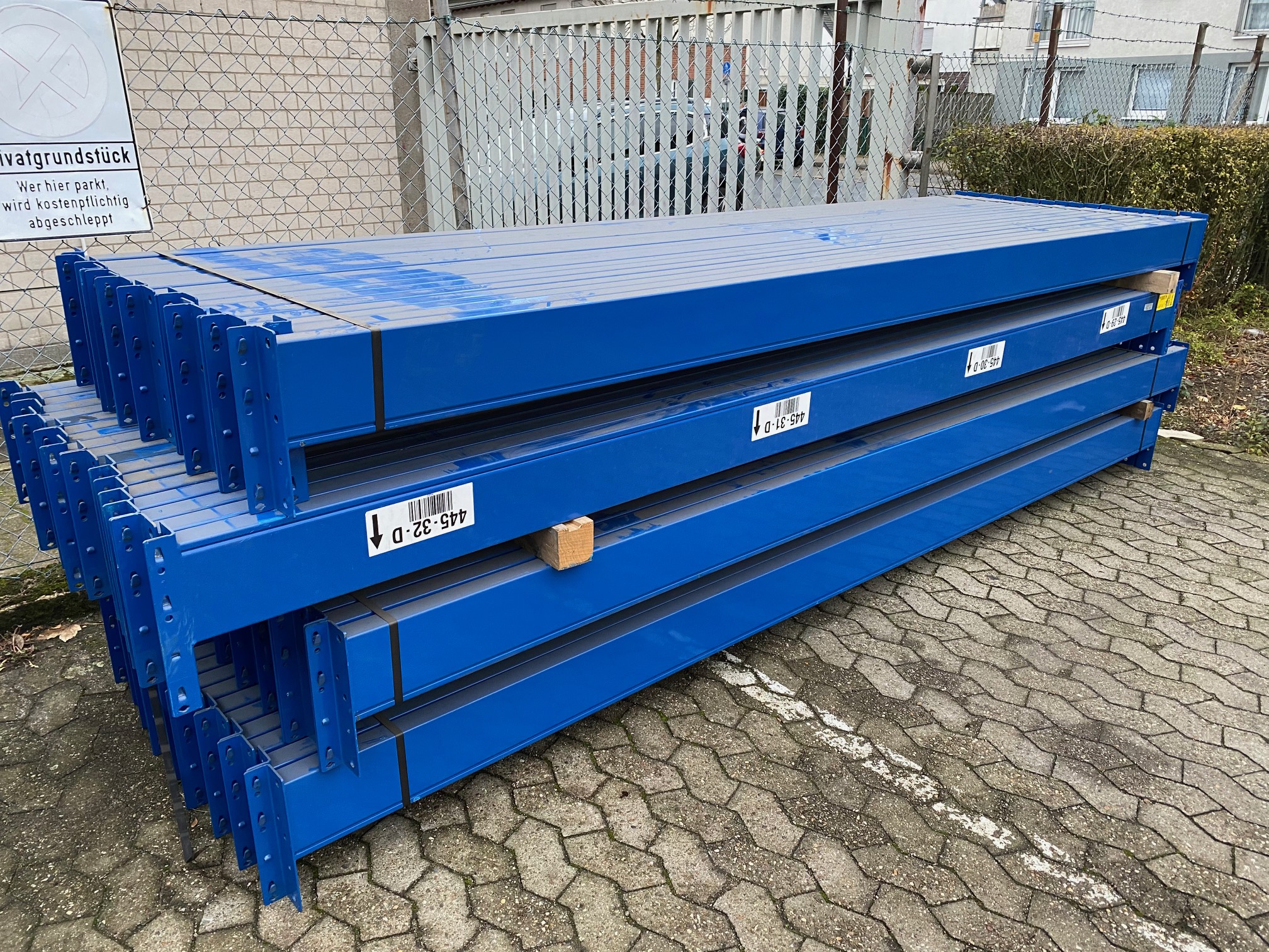 BITO Palettenregal | Höhe 4.500 mm | 1.320 Stellplätze – Bild 3