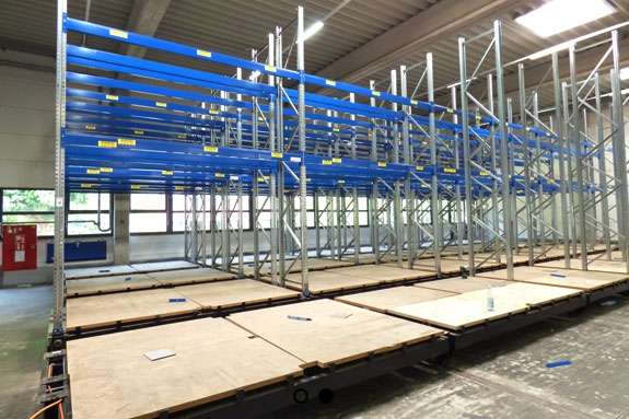 Objectflor – Demontage Logistiklager