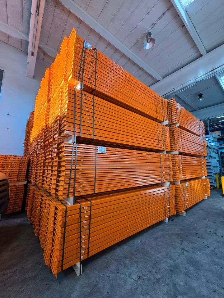 Gebrauchtes Stow Palettenregal mit 3.600 mm langen Traversen und 2.000 kg Traversenlast bei gleichverteilter Last