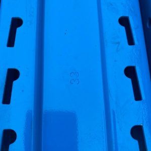 Gebrauchtes Stow Palettenregal mit 3.600 mm langen Traversen und 2.000 kg Traversenlast bei gleichverteilter Last