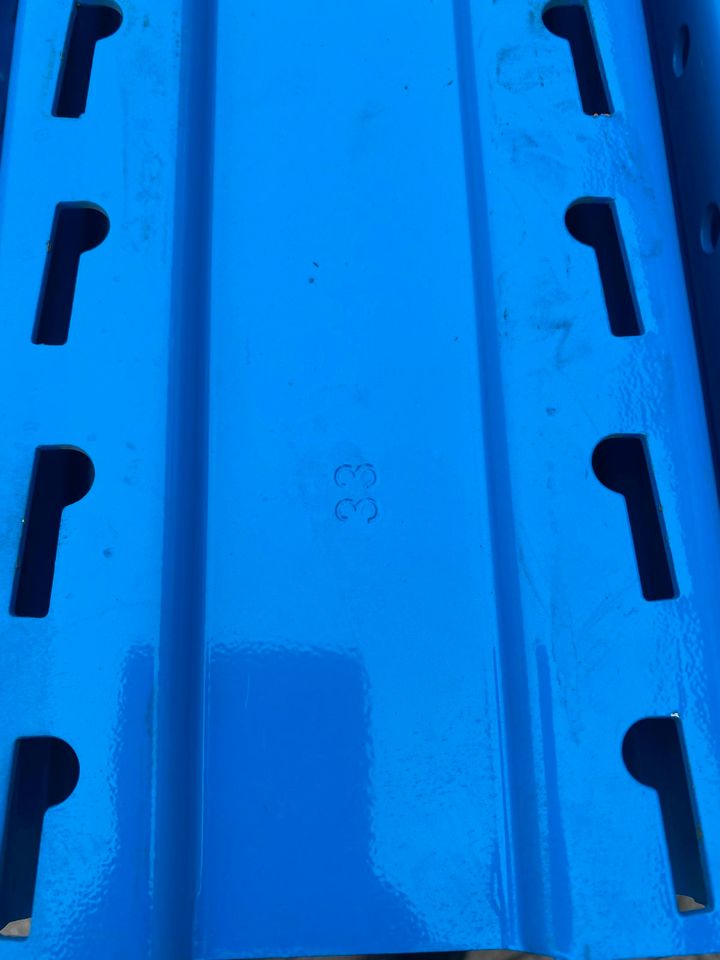 Gebrauchtes Stow Palettenregal mit 3.600 mm langen Traversen und 2.000 kg Traversenlast bei gleichverteilter Last